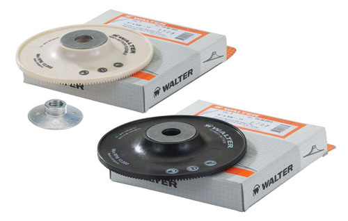 Walter Turbo Action Backing Pads - 5/8-11 Thread Walter Turbo Action Backing Pads - 5/8-11 Thread