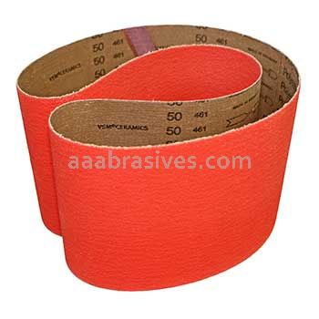 1" x 18-15/16” 3M Ceramic 747D 100 Grit Premium Sanding Belts 10 Belts 