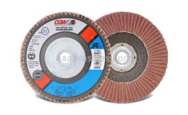 3pcs 4-1/2" x 5/8-11 Aluminum Oxide 80 Grit A3 Type 27 Flap Discs CGW 39415 USA 