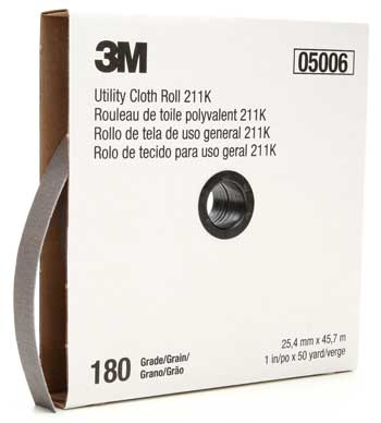 3M™ 211K Utility Cloth Sanding Rolls 3M™ 211K Utility Cloth Sanding Rolls