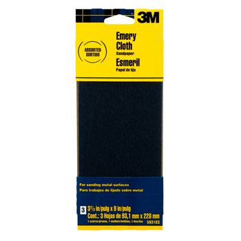 3M&trade; Emery Sanding Sheets