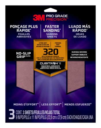 3M&trade; Pro Grade Precision&trade; Sanding Sheets