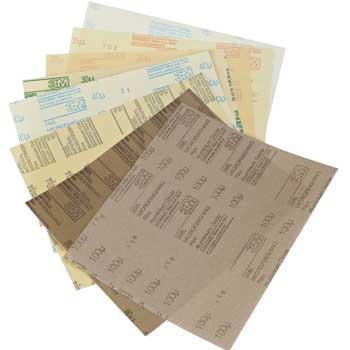 3M&trade; Microfinishing Film Sanding Sheets