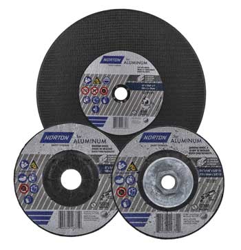 Norton Cutting & Grinding Wheels For Aluminum
