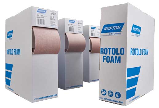 Norton A275OP No-Fil Rotolo Foam Rolls