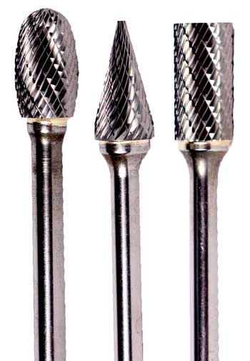Titanium Coated Carbide Burrs
