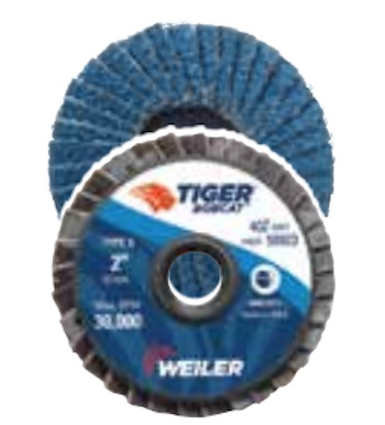 Weiler Bobcat Mini Flap Discs Type S Weiler Bobcat Mini Flap Discs Type S