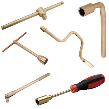 CS Unitec Non-Sparking & Non-Magnetic Socket Wrenches